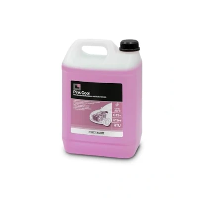 Image de Errecom Pink Cool, Liquide Radiateur Rose 30C/+107C, antigel G12+, G12++ avec Paquet d&#039;inhibiteurs Si OAT 100% silanisé, Prêt à l&#039;emploi, 5 litres