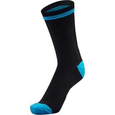 Image de hummel Mixte Chaussettes D&#039;intérieur Elite Low Pa, LAGUNE PROFONDE, 39 42 EU