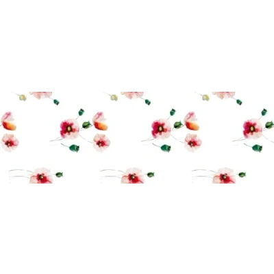 Image de d c fix nappe de table toile cirée en plastique sans PVC Poppyfield anti tache linge enduite pour intérieur et extérieur 140 cm rond