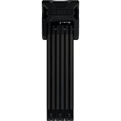 Image de ABUS Antivol pliable Bordo 6000K avec support Saddlefix capuchon anti pluie vélo cylindre XPlus pour une haute protection contre les manipulations Niveau de sécurité 10 90 cm
