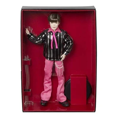 Image de BTS x Mattel poupée Prestige Jimin, à l’effigie du membre groupe de K pop en tenue scène, figurine collectionner, GKC96
