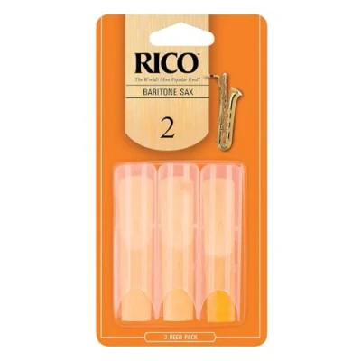 Image de Rico Anches pour saxophone baryton force 2.0 pack de 3