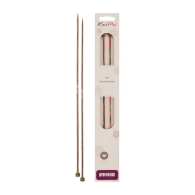 Image de KnitPro KP20246 Aiguilles Simple Pointes Bois Multicolore 25 cm x 3,25 mm