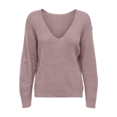 Image de JdY Jdyjusty Maya L/S Revs. Pullover KNT Pull en Tricot, Woorose, XL Femme