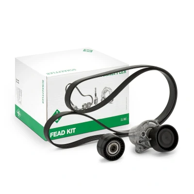 Image de INA 529 0247 10 Jeu de courroies trapézoïdales à nervures Contrôler et changer roue libre alternateur si nécessaire RENAULT: Trafic 3