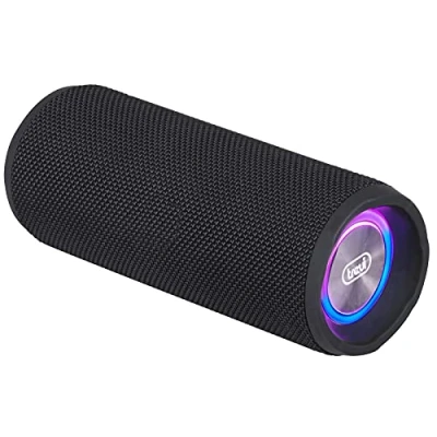 Image de Trevi XR 8A25 Haut Parleur amplifié Portable 14 W, boîtier sans Fil avec répondeur Mains Libres Microphone intégré, Prise USB, Micro SD, AUX in, et Fonction TWS, Batterie intégrée