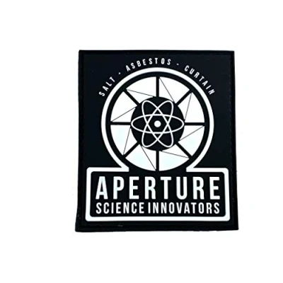 Image de Aperture Science Innovators Cosplay Airsoft PVC Fan Patch (Brillent dans Le Noir)