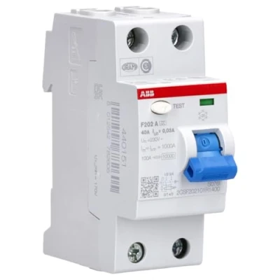 Image de ABB 2CSF202101R1400 Disjoncteur différentiel A 2 pôles 40 0.03 230 V/AC, 400 V/AC