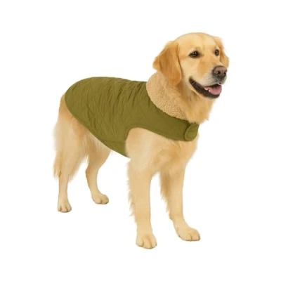 Image de Flamingo Manteau pour Chiens Bonnie Vert Taille 55cm (A: 55 cm, B: 40 48 C: 68 74 cm) Idéal Border Collie, Cocker Spaniel, Labrador, Vizsla et Beagle