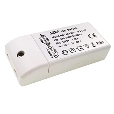 Image de JZK Entrée: 220 240V sortie: DC 12V 1.25A 15W, ampoule LED transformateur driver convertisseur conducteur alimentation de tension constante