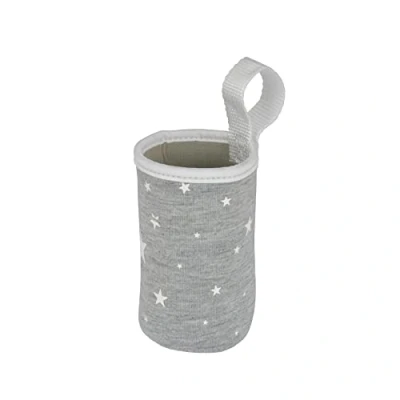 Image de Bébé Douceur, Housse de Protection pour Biberon Col Large Verre 250Ml Ø6,5 x H11 cm Essen&#039;Ciel