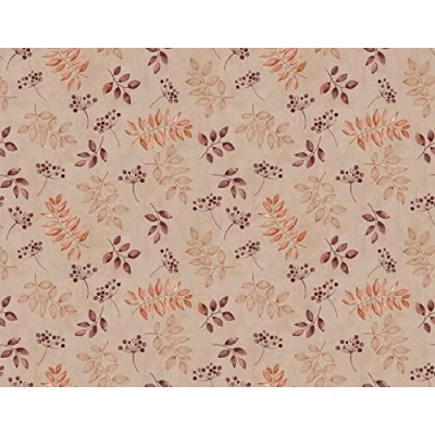 Image de d c fix nappe de table toile cirée Manhattan Baria spice anti tache en plastique PVC linge enduite pour intérieur et extérieur 150 cm rond