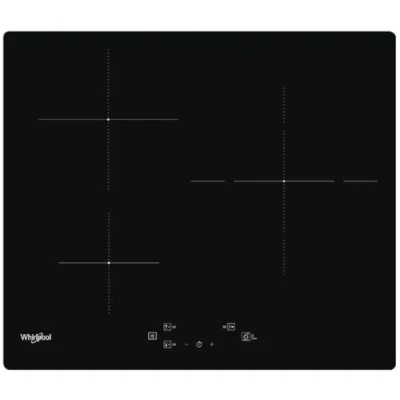Image de Table de cuisson à induction WHIRLPOOL WSQ3860NE 3 foyers 7200W Noir