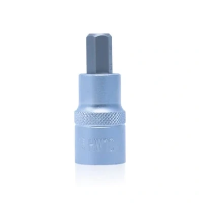 Image de CCLIFE Douille Hexagonale de 1/2&quot; 10 mm CR V Acier S2 Pour Clé à 1 PCS HW10