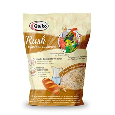Image de Quiko Rusk 1Kg Additif Alimentaire spécial pour humidifier Les Aliments œufs, d&#039;élevage &amp; Mous Oiseaux d&#039;ornement Pigeons Voyageurs
