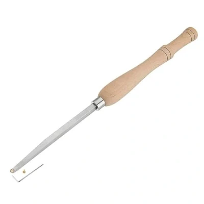 Image de Outils de tournage du bois à pointe creuse en carbure, outil ciseau tour avec coupe insert rond grattoir gouge for amateur ou bricolage charpentier, manche dur d