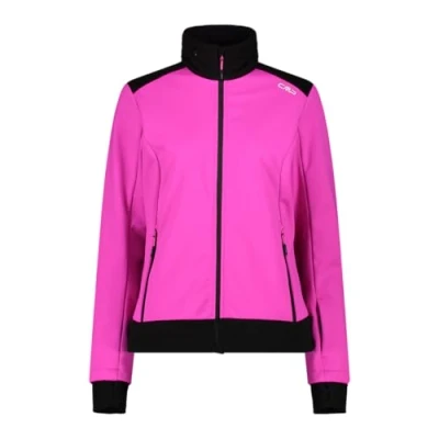 Image de CMP Veste pour femme avec capuche fixe en softshell couplé Festival 40