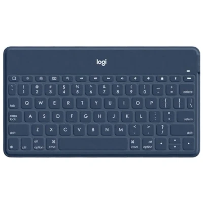 Image de Logitech Keys to Go Bleu Bluetooth Français