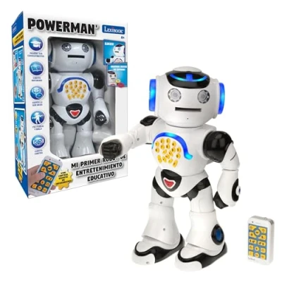 Image de Lexibook Powerman Robot Educatif, Blanc (Version Espagnole)