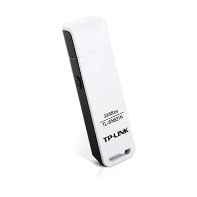 Image de TP Link Clé WiFi Puissante N300 Mbps, adaptateur USB wifi, dongle Bouton WPS, Technologie MIMO, compatible avec Windows 10/8.1/8/7/XP, Mac OS X 10.9 10.13, Linux , Blanc, TL WN821N