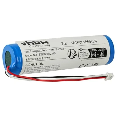 Image de vhbw 1x Batterie Remplacement pour Philips 1S1PBL1865 2.6 Moniteur bébé, babyphone (2600mAh, 3,7V, Li ION)