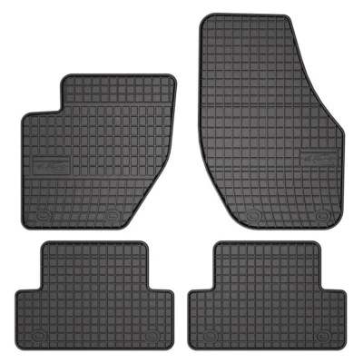 Image de FROGUM 547044 Ensemble de tapis sol Caoutchouc avant et arrière 4 noir Sur mesure VOLVO: V40 3/5 portes