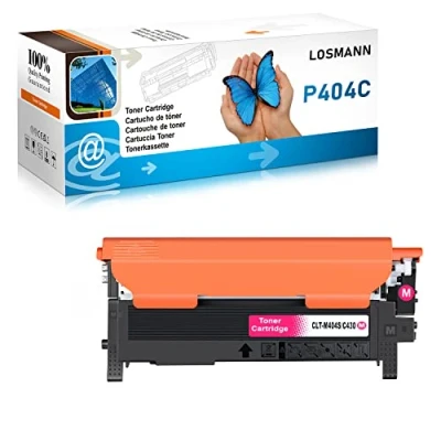 Image de LOSMANN Toner Compatible pour Samsung P404 CLT P404C 404S K404S C404S M404S Y404S Xpress SL C430W C480FW C480W C480 C430 C480FN C433 (1 Magenta)