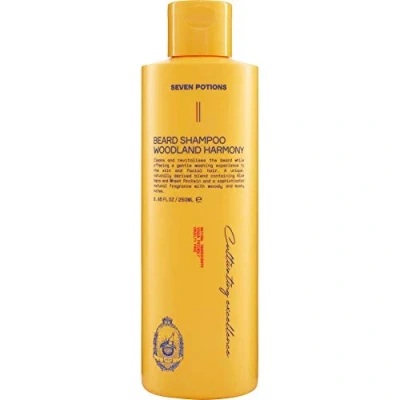 Image de Beard Shampoo for Men 250ml Natural, Organic, Vegan. Make Your Softer And Cleaner With The Best Wash. Conditions Deeply Reducing Itch (Woodland Harmony, 250ml)