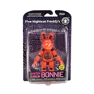 Image de Funko Action Figure: Five Nights at Freddy&#039;s (FNAF) System Error Bonnie The Rabbit Glow in Dark Jouet à Collectionner Idée de Cadeau