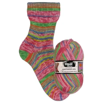 Image de Opal Nach Hundertwasser Edition 4051 563 (425m) 4 Plis Durable Chaussette Fil 1x100g