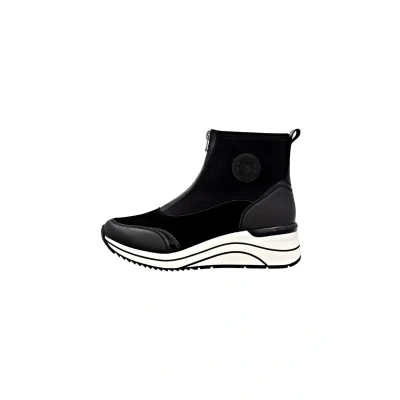 Image de Remonte Bottines compensées, Femme, Taille: 36, Schwarz Textile