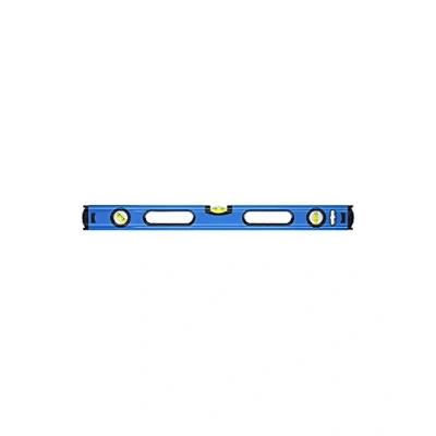 Image de Högert Technik Niveau à Bulle de 120 cm, a Équipé 3 Fioles 0 / 45 90 , en Aluminium, Embouts Amortisseurs, 120x5.65x2.1 HT4M012