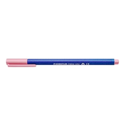 Image de Staedtler Triplus Color 323 Feutre Coloriage Pointe Moyenne 1 Mm Rose Clair