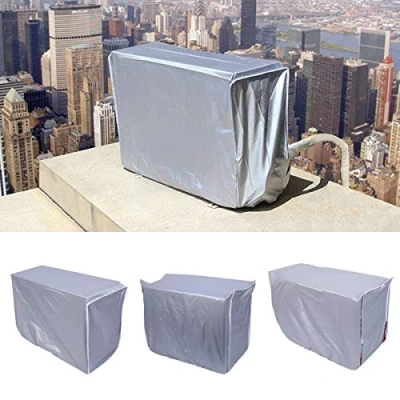 Image de iFCOW climatiseur extérieur Couverture Anti poussière Neige imperméable conditionneur Cache pour la Maison