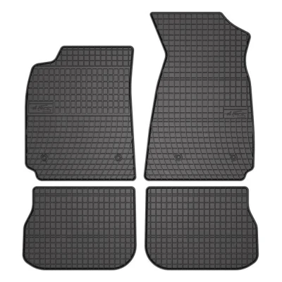 Image de FROGUM 0721 Ensemble de tapis sol Caoutchouc avant et arrière 4 noir Sur mesure AUDI: A4 B5 Avant, Berline