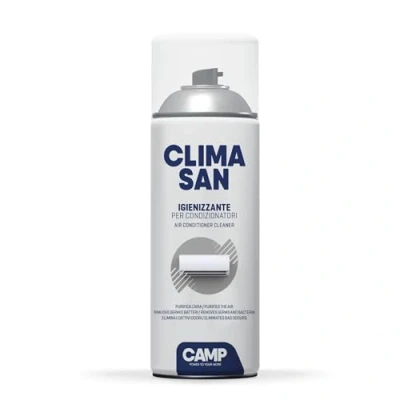 Image de Camp HYGIÉNISANT CLIMASAN , traitement pour climatiseurs de maison et voiture, à base d&#039;alcool, purifie l&#039;air élimine les mauvaises odeurs, 400 mL
