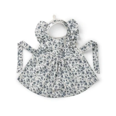 Image de Elodie Details Bavoir Bébé Imperméable Souple Récupérateur Design Scandinave Garden Leo Toile