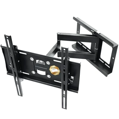 Image de Support TV Mural RICOO R23 S Bras articulé, Inclinable, Orientable VESA 200x200 400x400