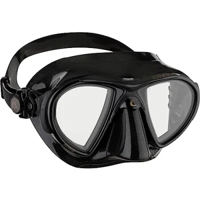Image de Cressi Nano Masque de plongée pour Hommes, Noir/Noir, S