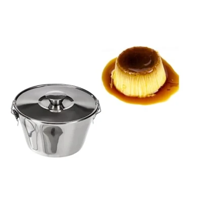 Image de Ibili 651618 Moule à Pudding avec Couvercle, 18 cm, Argent