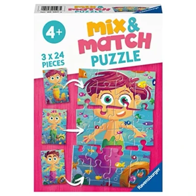 Image de Ravensburger Monster 3 40055555600 Jeu de Puzzle pour Enfants à partir 4 Ans et Plus, 05597, Multicolore