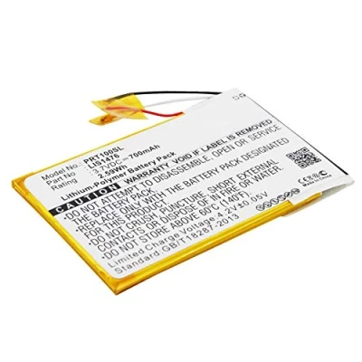 Image de subtel® Batterie Remplacement pour Sony PRS T1, T2, T3, T3S Accu Rechange 1 853 104 11 700mAh Tablette Battery Reader Book