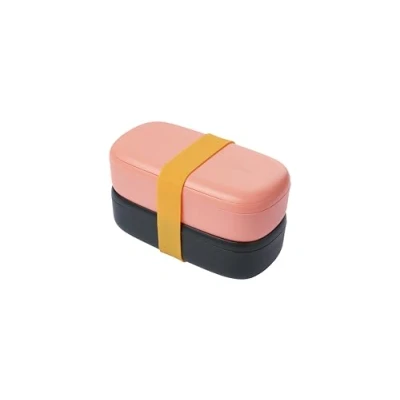 Image de Lékué récipient hermétique pour Le Transport et la Conservation des Aliments, polypropylène, Corail, Taille Unique