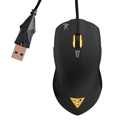 Image de GAMDIAS GMS5501 souris Jouer USB Type A Optique 4000 DPI Neuf