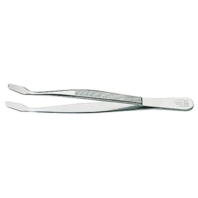 Image de Lindner, Pincette, Tête ronde et courbée Longueur 120 mm. Chrome par pc.