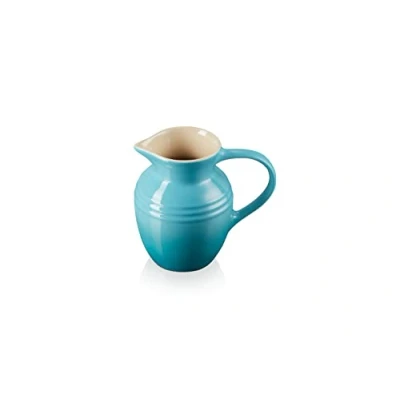 Image de Le Creuset Carafe à petit déjeuner en grès, 600 ml, 550 g, Bleu Caraïbes, 80903061700005