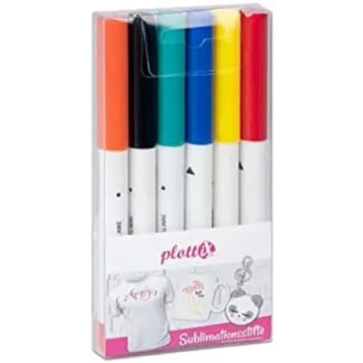 Image de plottiX subliX Lot de crayons sublimation Basic (6 couleurs)