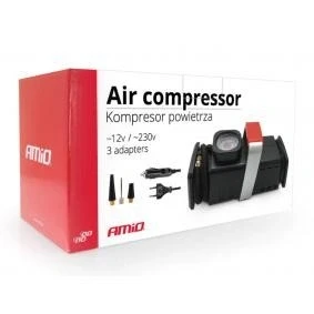 Image de AMiO Acomp 02 01134 Compresseur à air 12 200 alimenté par l&#039;allume cigare, portable