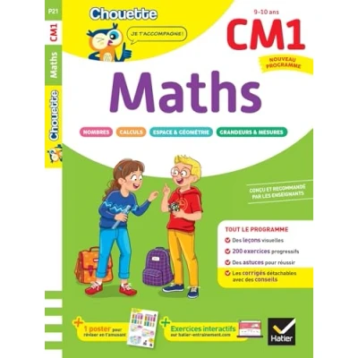 Image de Maths CM1 Cahier de soutien nouveau programme Leçons et exercices corrigés (Broché)