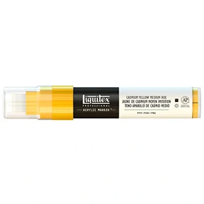 Image de Liquitex Marqueur Pointe Large Jaune Cadmium Moyen Imitation